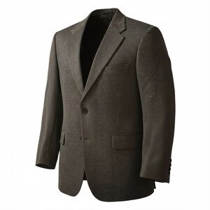 W.H. Belk Vintage Blazer 42R Gray 100% Camel Hair Sport Coat Jacket